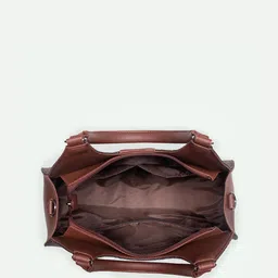 ZOUK Women Geometric Printed Satchel Bag image 4