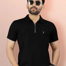 VeBNoR Self Design Polo Collar T-Shirt-picture-50