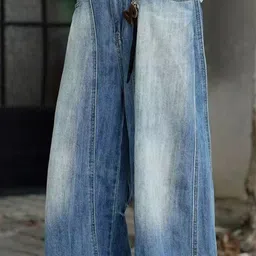 StyleCast Men Baggy Mid-Rise Light Fade Jeans image 2