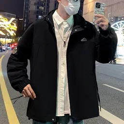 Mast & Harbour Men Hooded Solid Tailored Jacket-picture-35