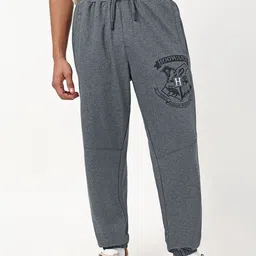 Bewakoof Harry Potter Merchandise Men Hogwarts Printed Oversized Joggers-image-72
