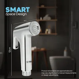 flipkart smartbuy FSBHF2212 Conti (W/T 1N) ABS Health Faucet Without Tube | For Bathroom Use Faucet Set image 2