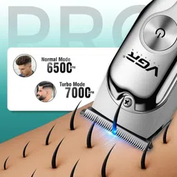 NUVIO Hair Cutting Trimmer for Men | Stainless Steel Blade Design Trimmer 120 min Runtime 5 Length Settings image 3