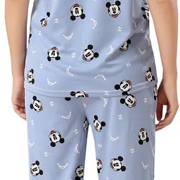 trade zone Women Top & Pyjama Set Multicolor Animal Print image 2