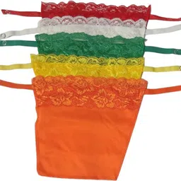 glorsio Women Red, White, Green, Yellow, Orange Mock Camisole-picture-28