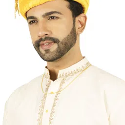 PRIYAKANT SAFAWALA Solid Pagri image 4