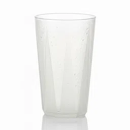 ronakss (Pack of 6) Set of 6 Premium Faceted Plastic Drinking Glasses Glass Set Water/Juice Glass image 3