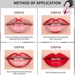 k3nterprises Non Transfer Smudgeproof Professionally Longlasting Liquid Lipstick image 2