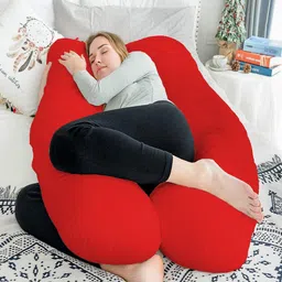 daddy cool Microfibre Solid Pregnancy Pillow Pack of 1 image 2