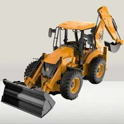 sbe 1-Pcs 2in1 Pull Back JCB Construction Loader Truck-picture-33