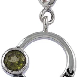 Fourseven Jewellery Pure 925 Charismatic Leo Zodiac Charm with Peridot Sterling Silver Link Charm-image-96