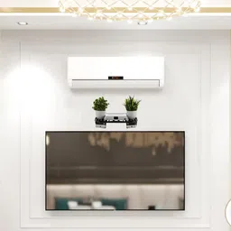 bilipatra Wall Mount Router Stand Set top Box Stand Setup Box Shelves Remote Holder Plastic Wall Shelf image 4
