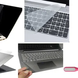 ANJO Screen Guard for 15.6 inch Laptop with Back Side & Touchpad Lamination, Keyguard, Gadgets Cleaner & LED (6 in 1 Combo)-picture-15