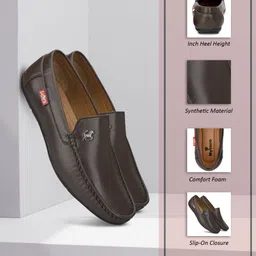 mytaco Men's Synthetic Party Wear Loafer Loafers For Men image 4