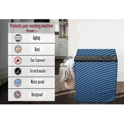 The Furnishing Tree Polyester Waterproof Semi Automatic Washing Machine Cover Compatible for Godrej image 4