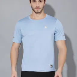 GREENLANDS Round Neck Short Sleeves Regular Fit Sports T-shirt-picture-37