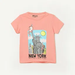 Fame Forever by Lifestyle Girls Printed Applique T-shirt-picture-36
