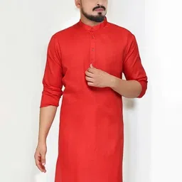 KRUDHA Men Thread Work Kurta-picture-11
