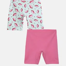 mackly Girls Pack Of 2 Printed Shorts-image-36
