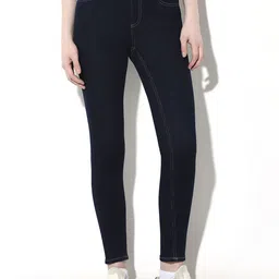 ONLY Women Skinny Fit High-Rise Highly Distressed Stretchable Jeans-image-51
