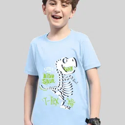 Kiddy Viddy Boys Graphic Printed Round Neck T-shirt-image-20