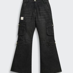 Tiny Girl Girls Flared Mid-Rise Light Fade Stretchable Jeans-picture-19
