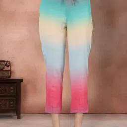 routes by all about you all about you Ombre Printed Shirt with Trousers Co-Ords image 3