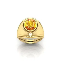 GenZcomplex Gold-Plated Brass Finger Ring-picture-14