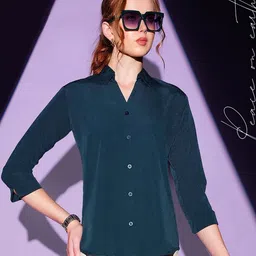 GOLDSTROMS Women V-Neck T-shirt-picture-26