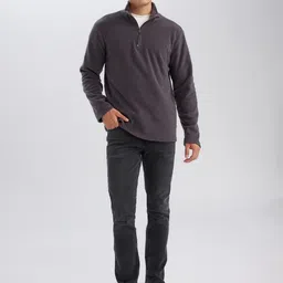 DeFacto Spread Collar Open Front Jacket image 3