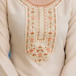 Navlik Women Ethnic Motifs Embroidered Sequinned Kurta with Trousers & Dupatta image 5