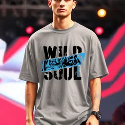 THE BEETEL HOUSE Printed Cotton Round Neck T-shirt image 1
