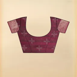 J 6 DESIGNER Ethnic Motifs Print Zari Bhagalpuri Saree image 3