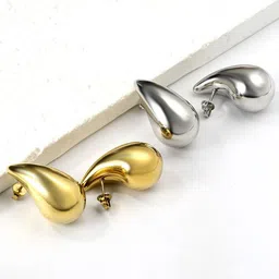 Celestique Set Of 2 Teardrop Shaped Drop Earrings-image-13
