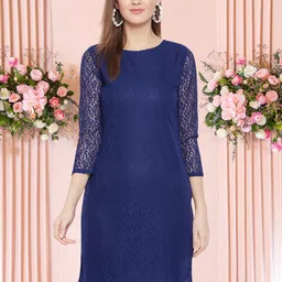 DressBerry Women Self Design A-Line Dress-picture-40