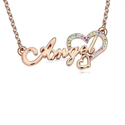 Jewelgenics Silver-Plated Heart Shaped Pendants with Chains image 3