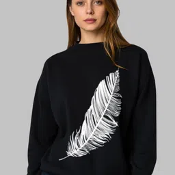 SALUJA FABRICS Women Printed Sweatshirt-image-34
