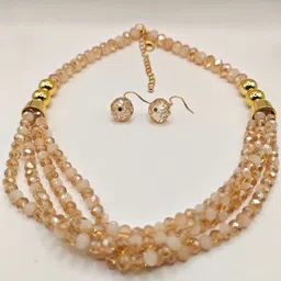 SAPRAA TRENDS Gold-Plated Stones-Beaded Jewellery Set-picture-39