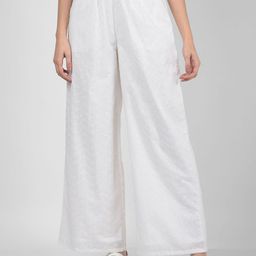 Numero Uno Women Embroidered Loose Fit Trousers-picture-42