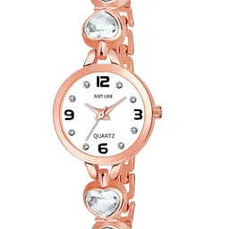 JUST LIKE Unisex Dial & Stainless Steel Bracelet Straps Analogue Watch WATFSTAZUFJ6YGW5-picture-18