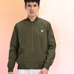 HRX by Hrithik Roshan Brand Logo Printed Training Jacket image 2