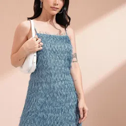 ESPYR By Tokyo Talkies Women Embellished Print Georgette A-Line Mini Dress-picture-23