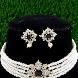 UNNATI JEWEL White Brass Jewellery Set-picture-10