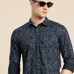 Being Human Floral Printed Pure Cotton Casual Shirt-image-98