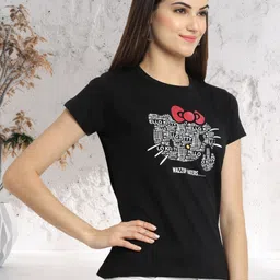 Metronaut Women Typography 2 Wonder Woman Printed Applique T-shirt image 5