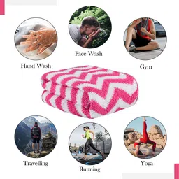 Kuber Industries Yellow 24 Pieces Printed Super Absorbent 250 GSM Microfibre Face Towels image 5