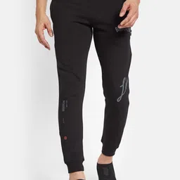 Octave Men Printed Fleece Joggers-picture-13