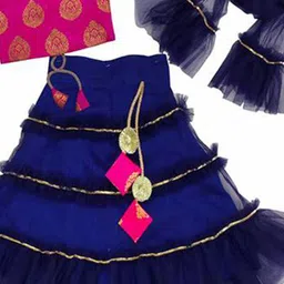 satyamfab Girls Ready to Wear Lehenga & Blouse With Dupatta image 5