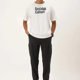 Bene Kleed Men Graphic Printed Round Neck Cotton Oversized T-shirt image 5