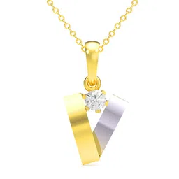 WHP JEWELLERS Daily Delight 18 KT Yellow Gold Pendant For Women.-image-46